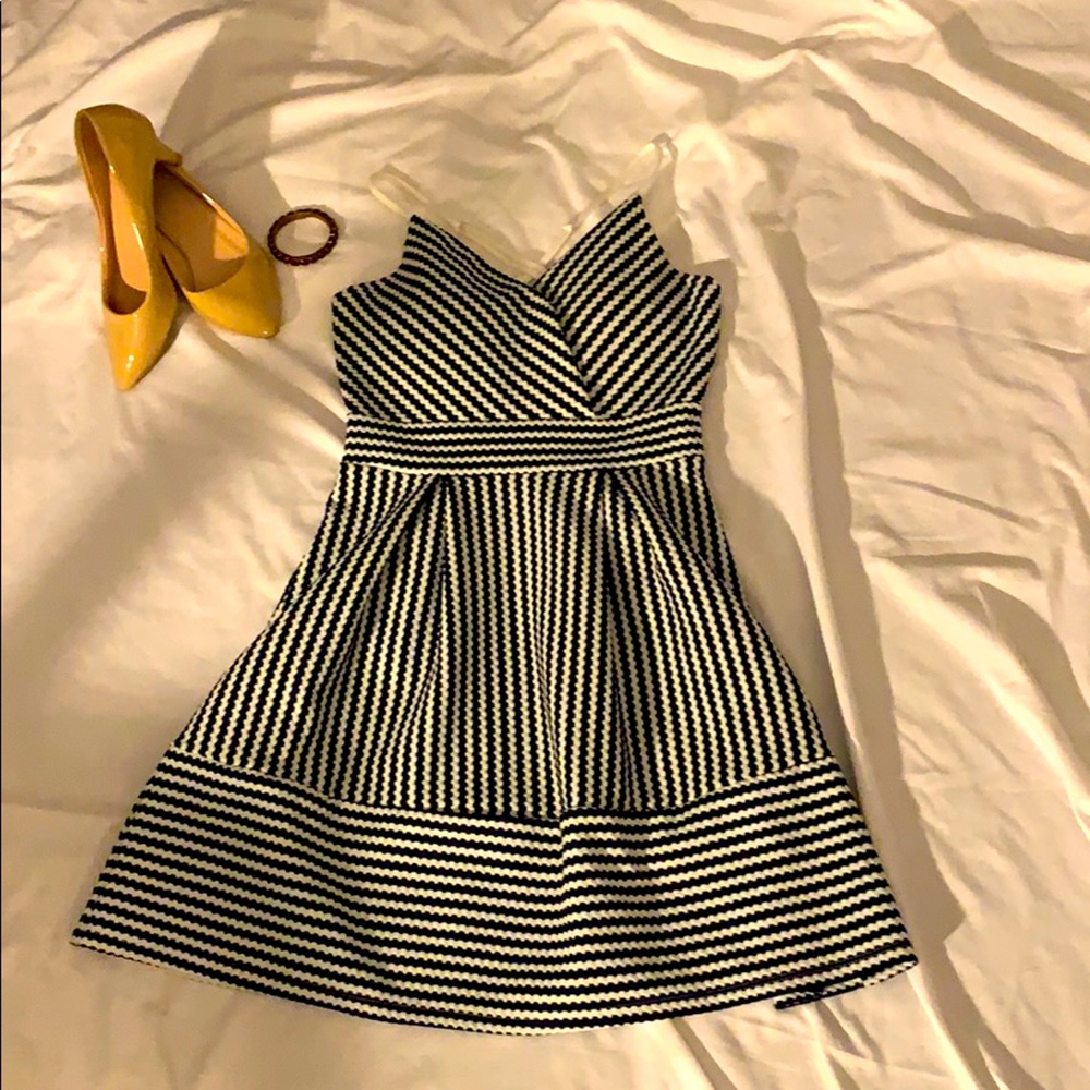 Charlotte Russe Navy and White nautical dress! 👗